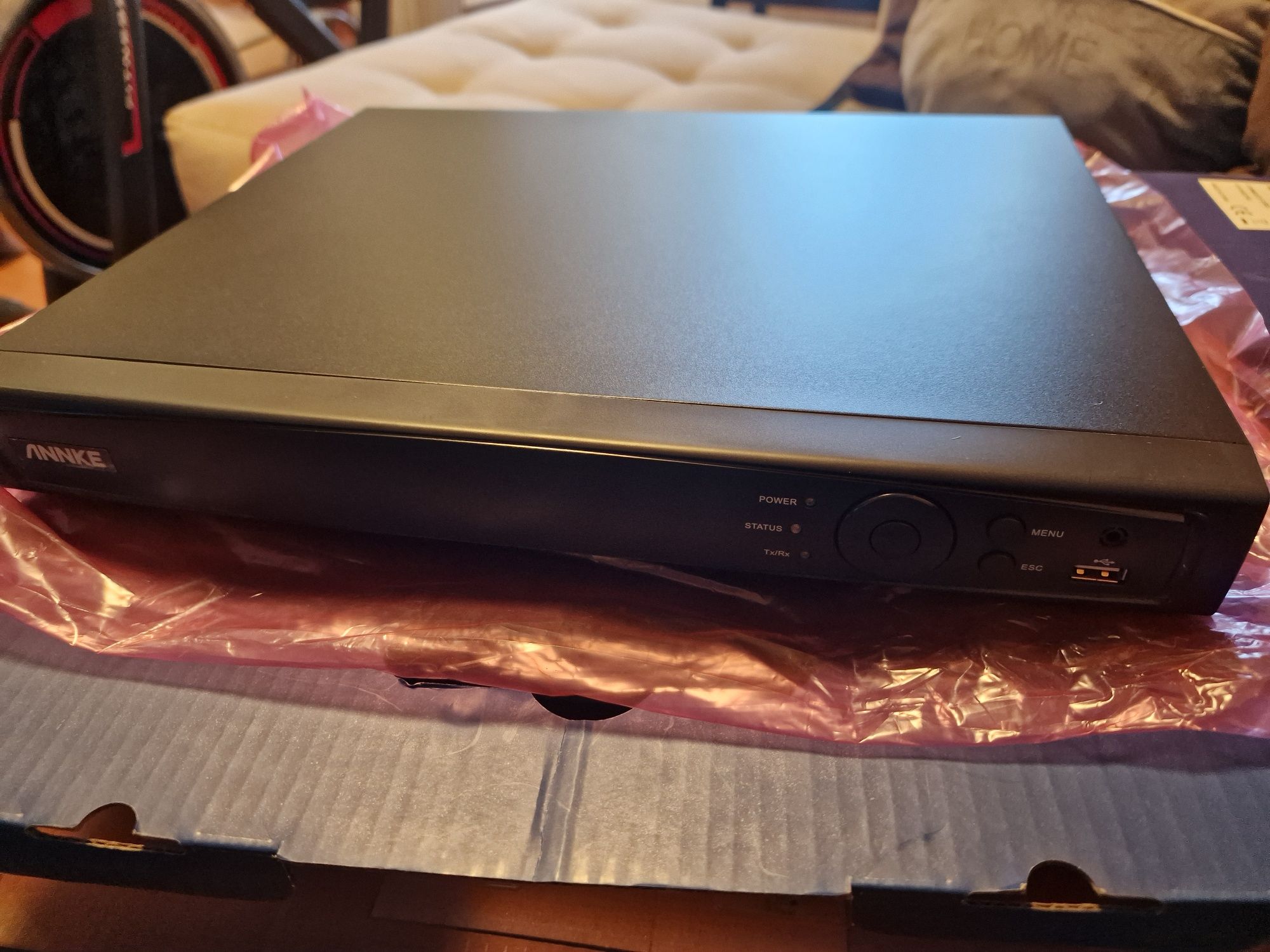Комплект 4K Annke NVR 4TB + 8 камери I91BL