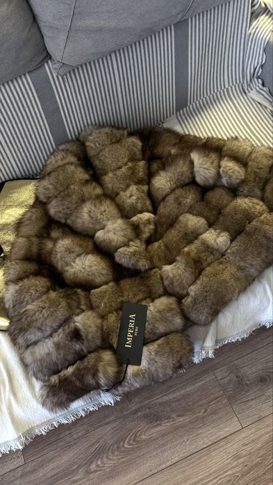 Песцовая шуба под соболь