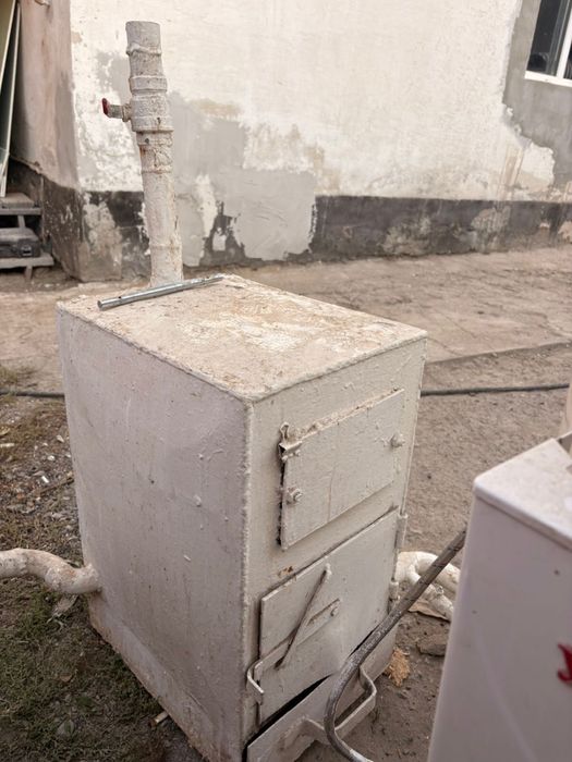 Напольный газ печка