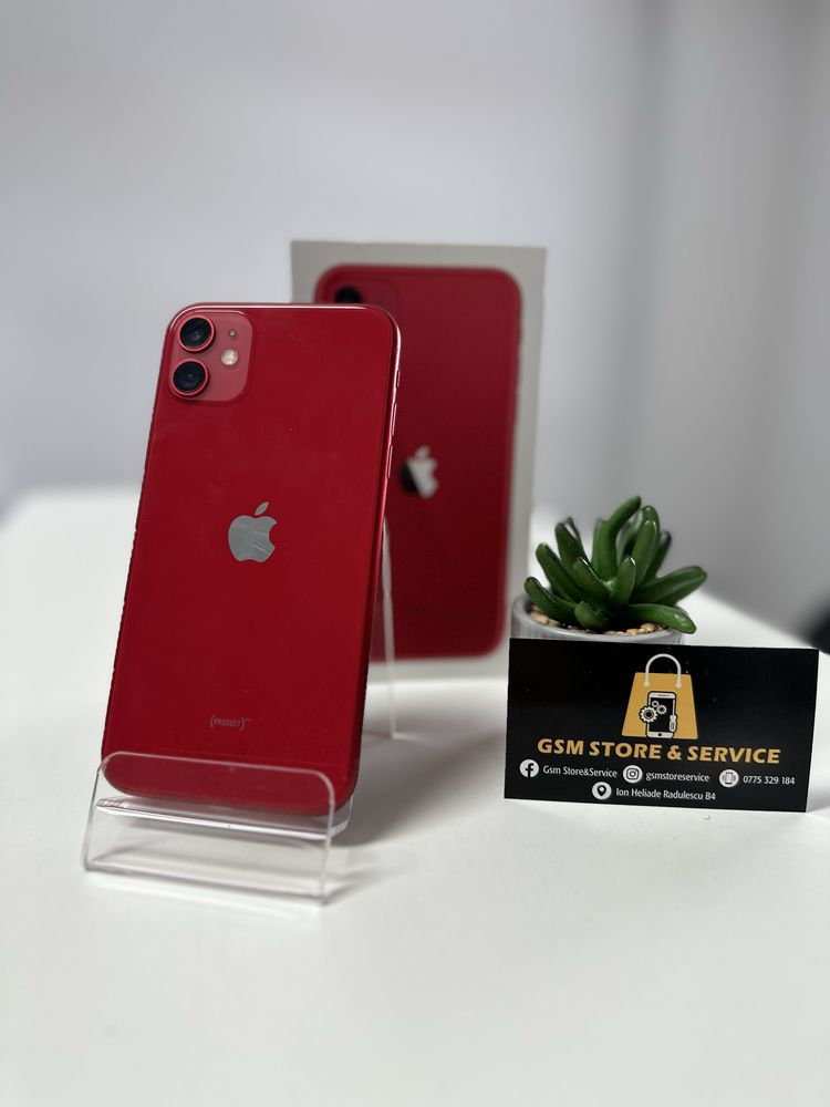 Iphone 11 Red Fullbox 64gb Garantie Gsm Store&Service