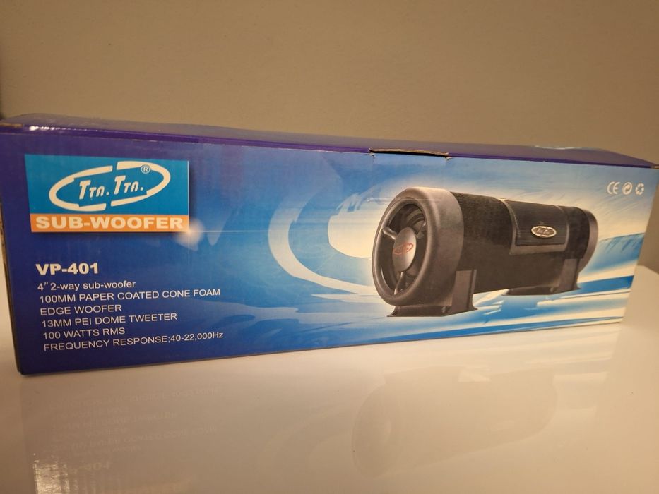 Subwoofer tub bass statie boxa auto