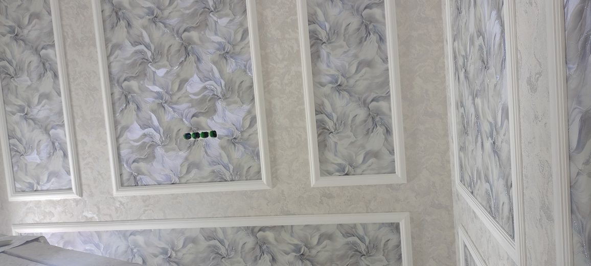 Malyar shpaklopka obiy gipsokarton kafel