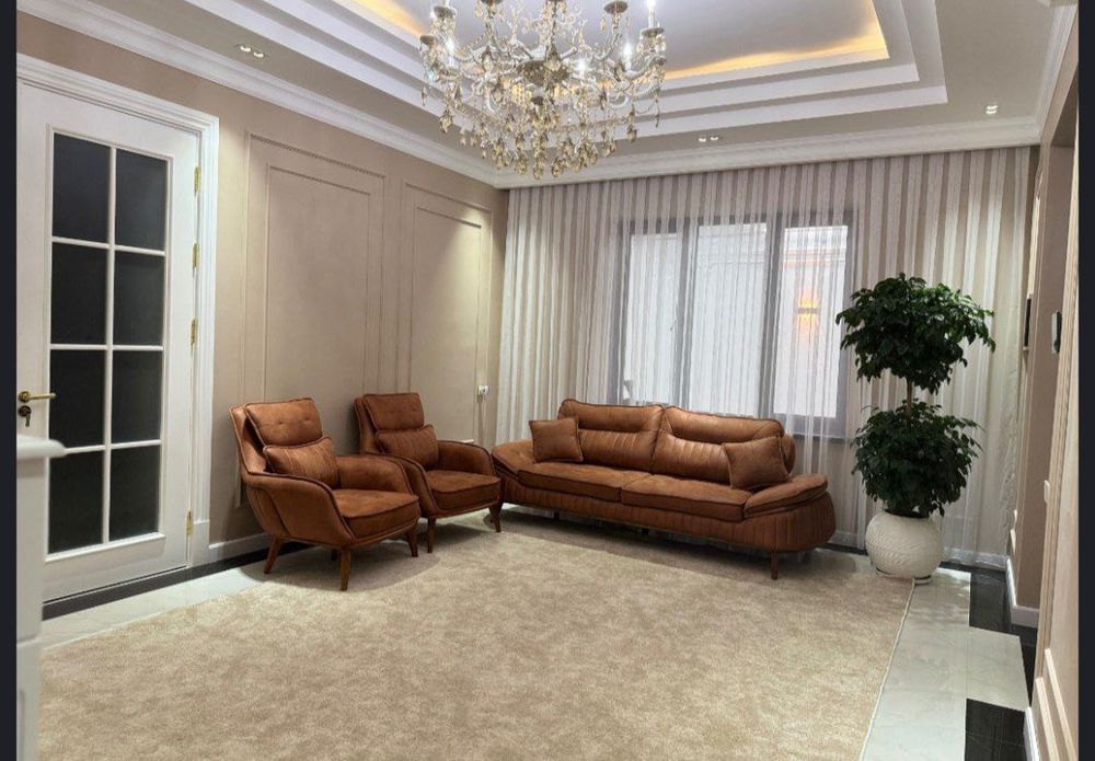 Продаётся Евро коттедж Элитный махалля 2.7 соток