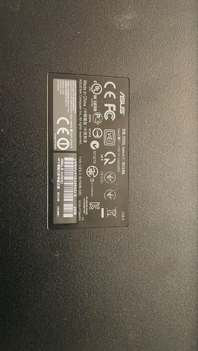 Laptop asus x550L