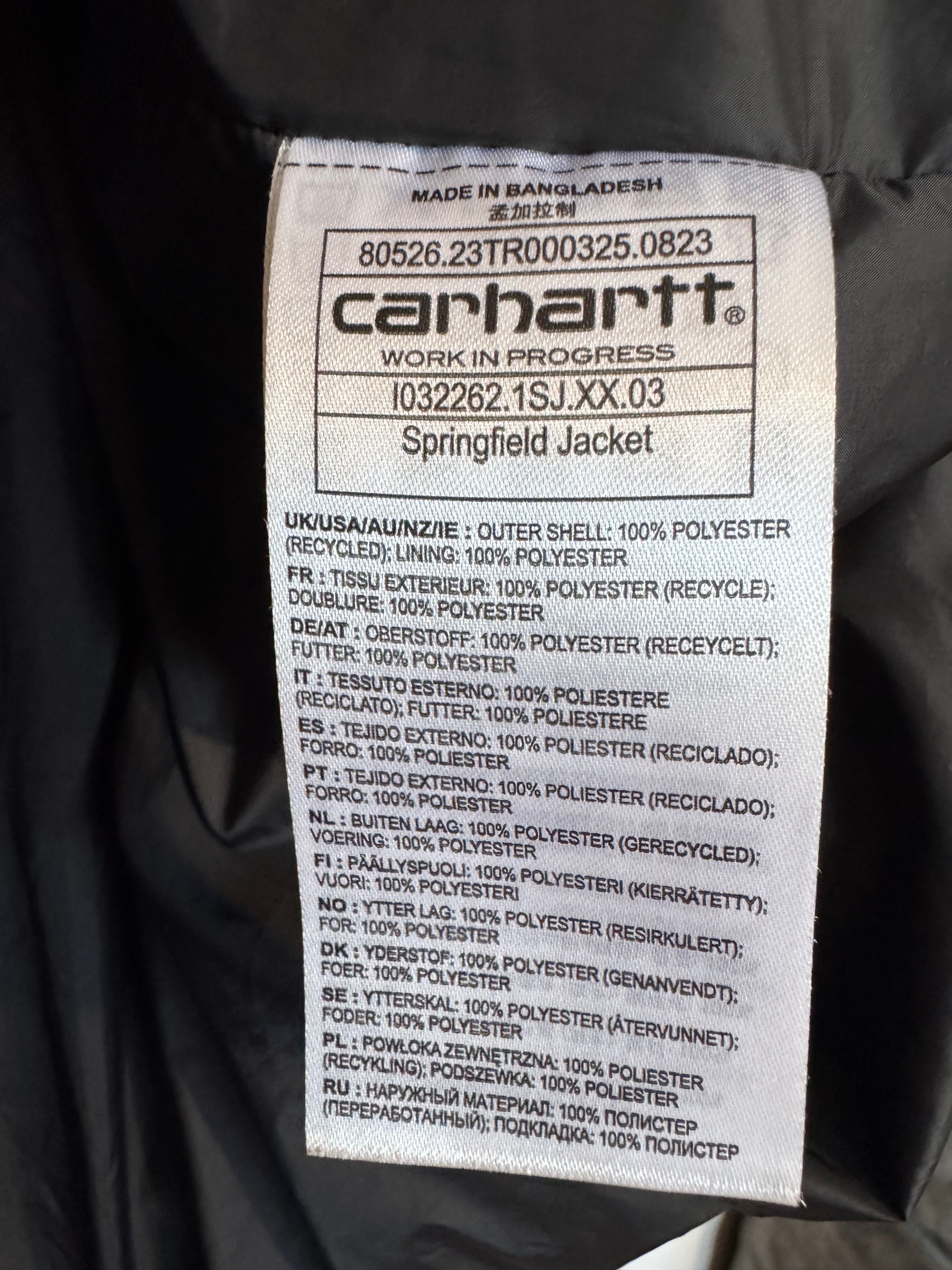 Carhartt Springfield Jacket.