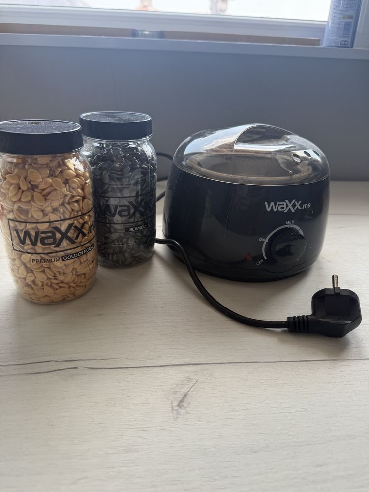 Waxx.me,нагревател+кола маска+препарат за почистване