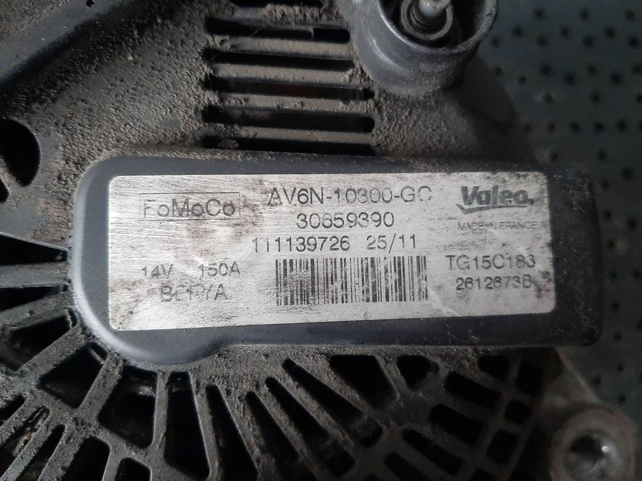 alternator 1.6 tdci ford focus 3  av6n-10300-gc
