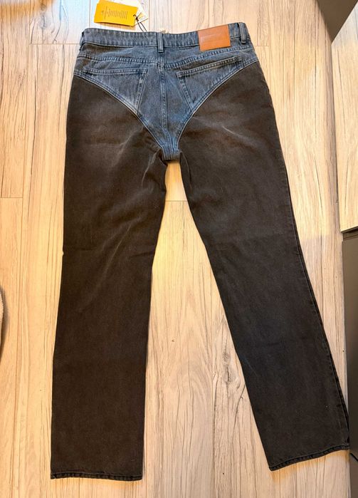 Glenn martens H&M Blugi drepti in doua nuante 44