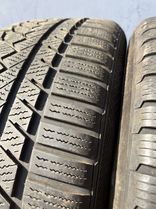 2 бр. зимни гуми 235/45/18 Continental 6 mm DOT 3518