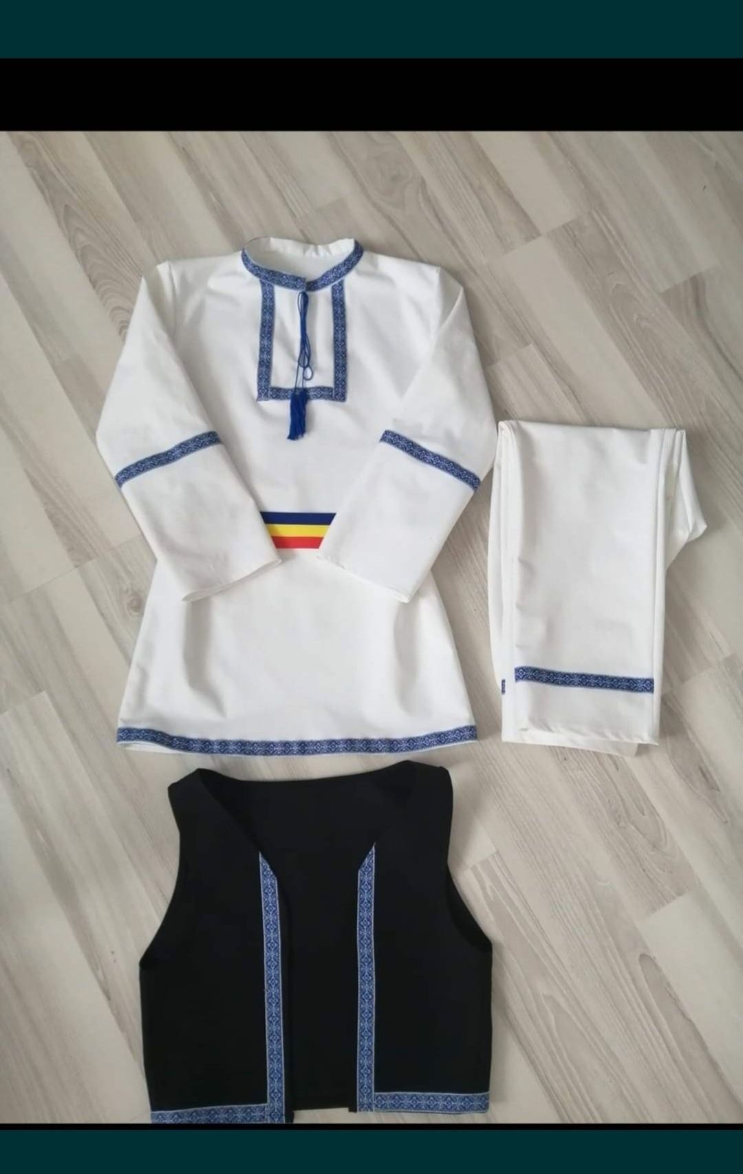 Costum popular pentru băieți