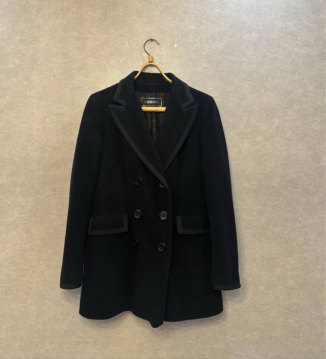 Чёрное полупальто GEORGES RECH