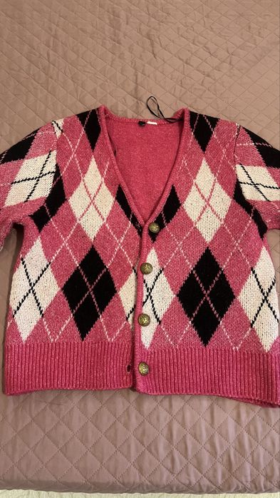 Жилетка в розово