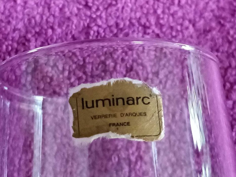 * LUMINARC * - ретро чаши за ви.но - 5 бр. ! НОВИ !