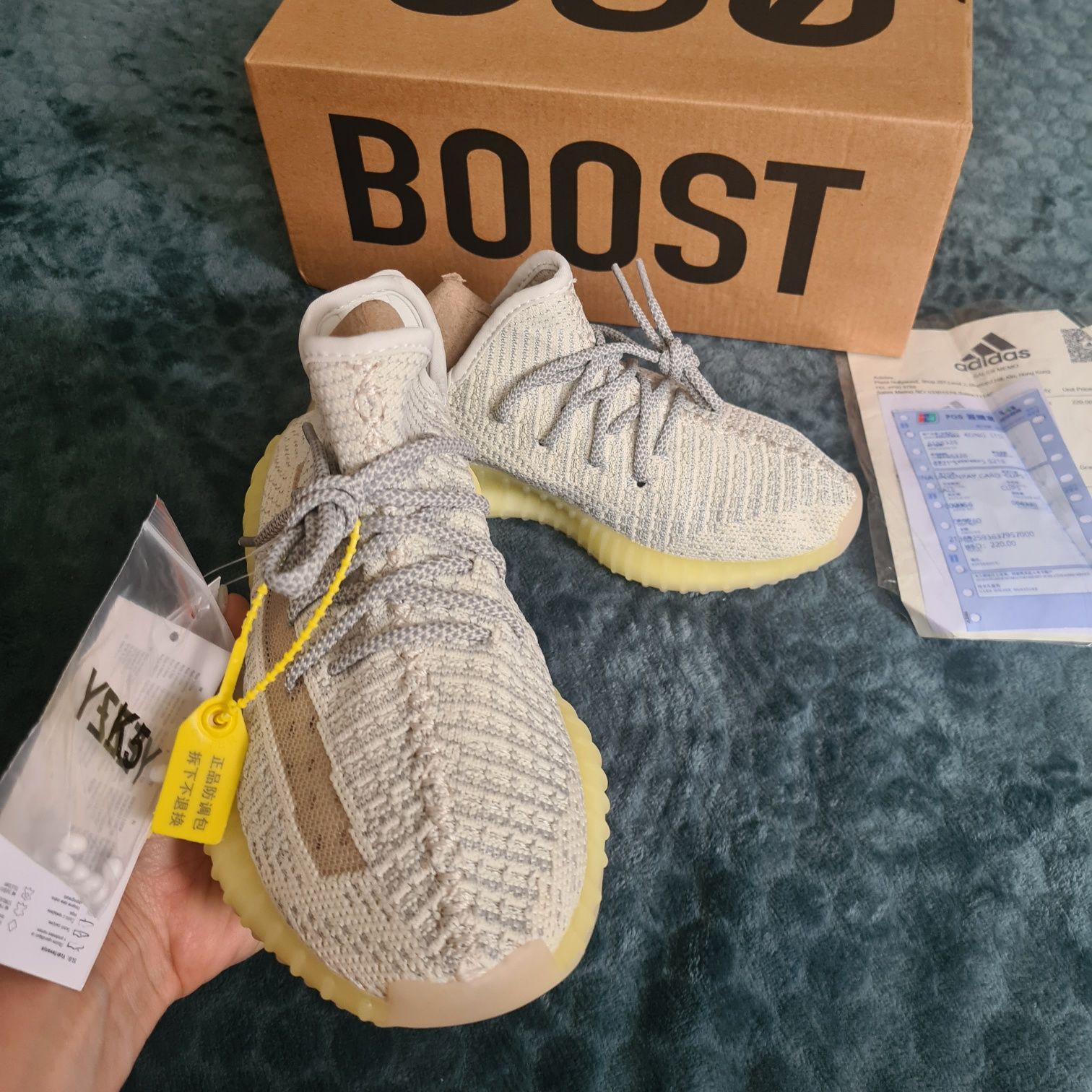 Yeezy V2 350 Reflective Lundmark - reflective,size 37,39,40 - video