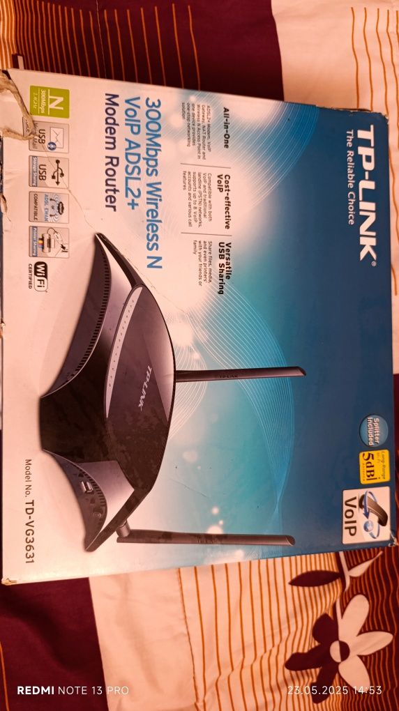 Tp_link modem moshniy 5dbi ant..