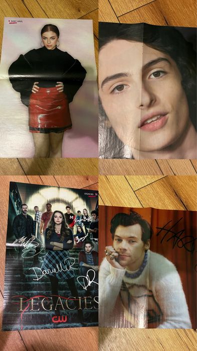 Плакати и снимки с автографи на Браво