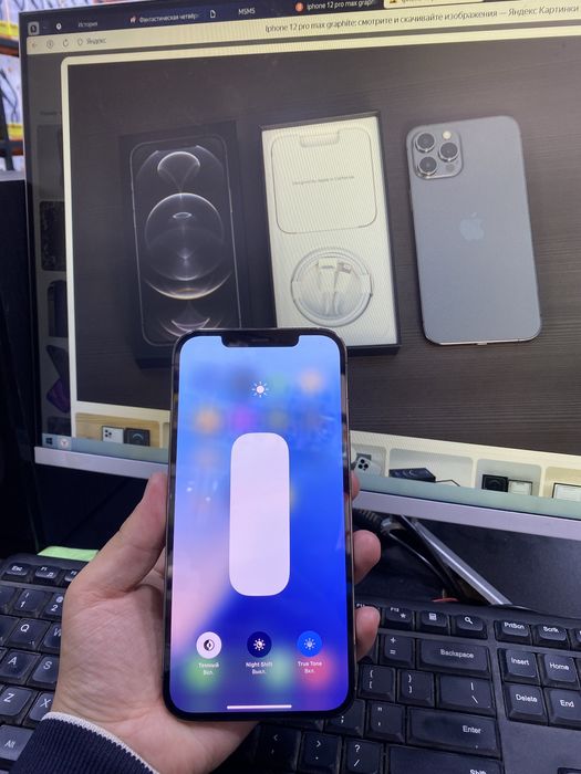 iPhone 12 pro max 128gb Gpaphite