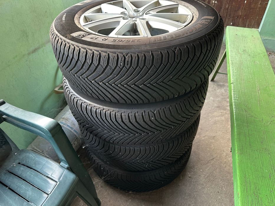 4бр.Алуминиеви джанти от Рено Еспейс 2016година Нови Мишелин 235/65/17