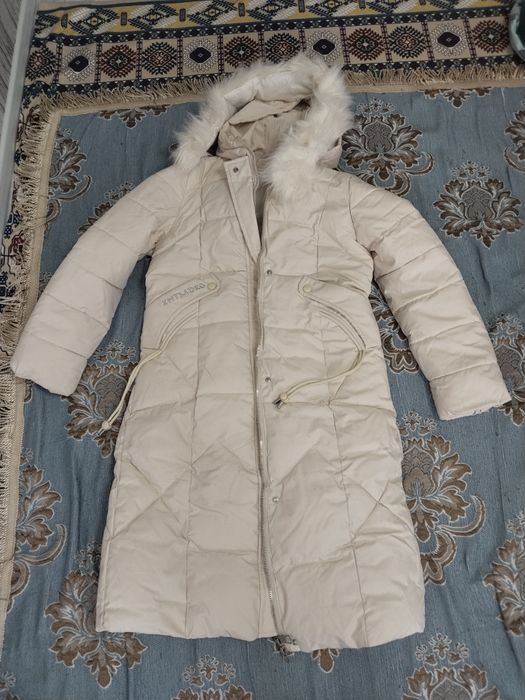 Куртка, белый зимней.