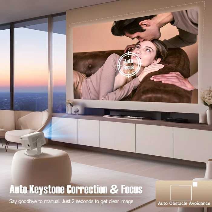 Videoproiector Smart Magcubic L 018, Android, 1080p nativ, 650ANSI nou