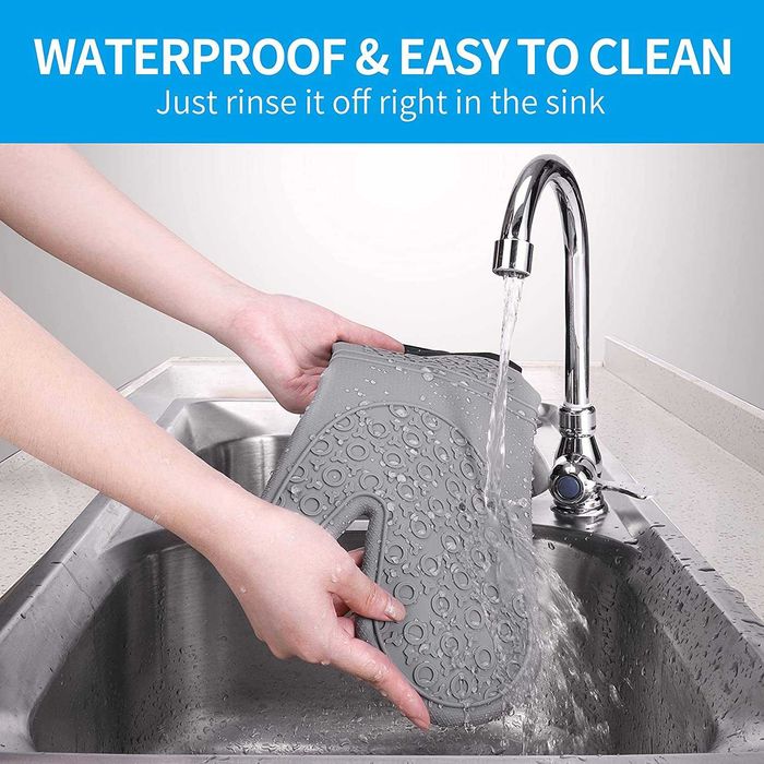 Set manusi silicon, termorezistent, antialunecare la cost de achizitie