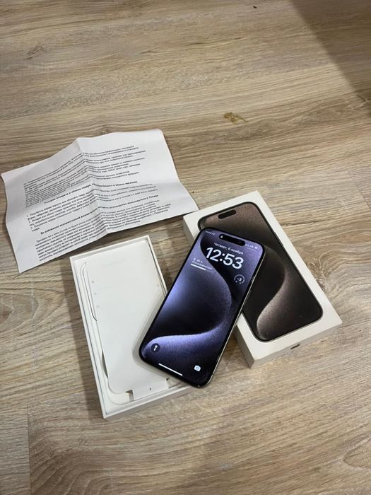 Iphone 15 pro / Айфон 15 про БЕЗ РЕМОНТА ВСЕ РОДНОЕ