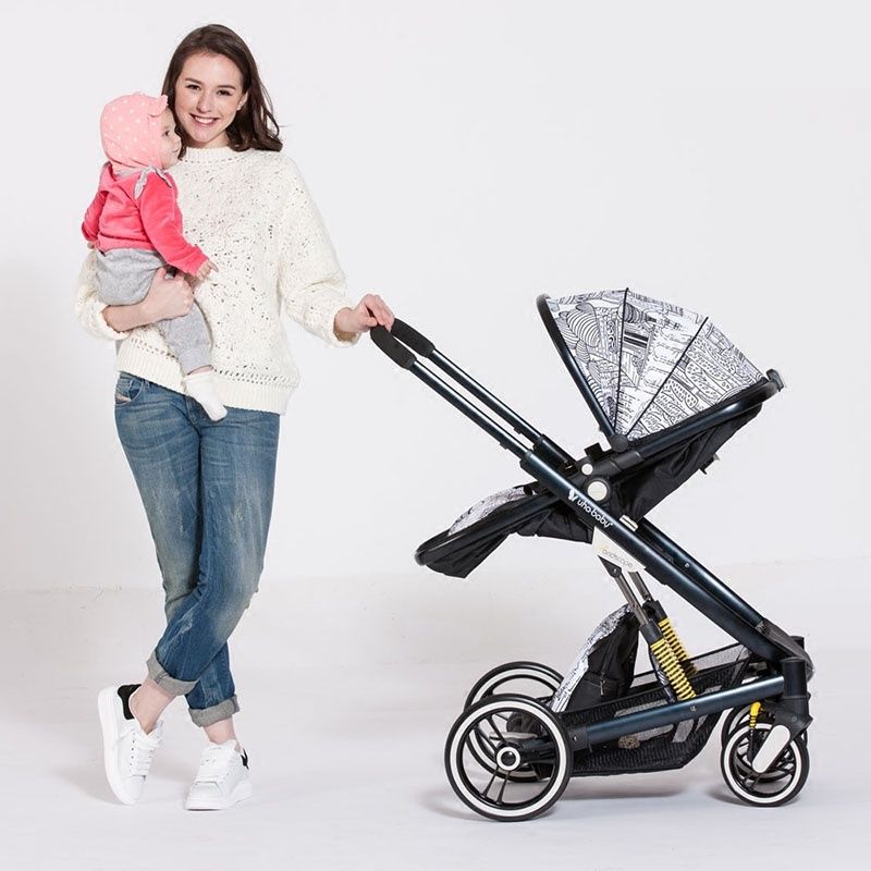 UHABABY коляска для дитей и малышей