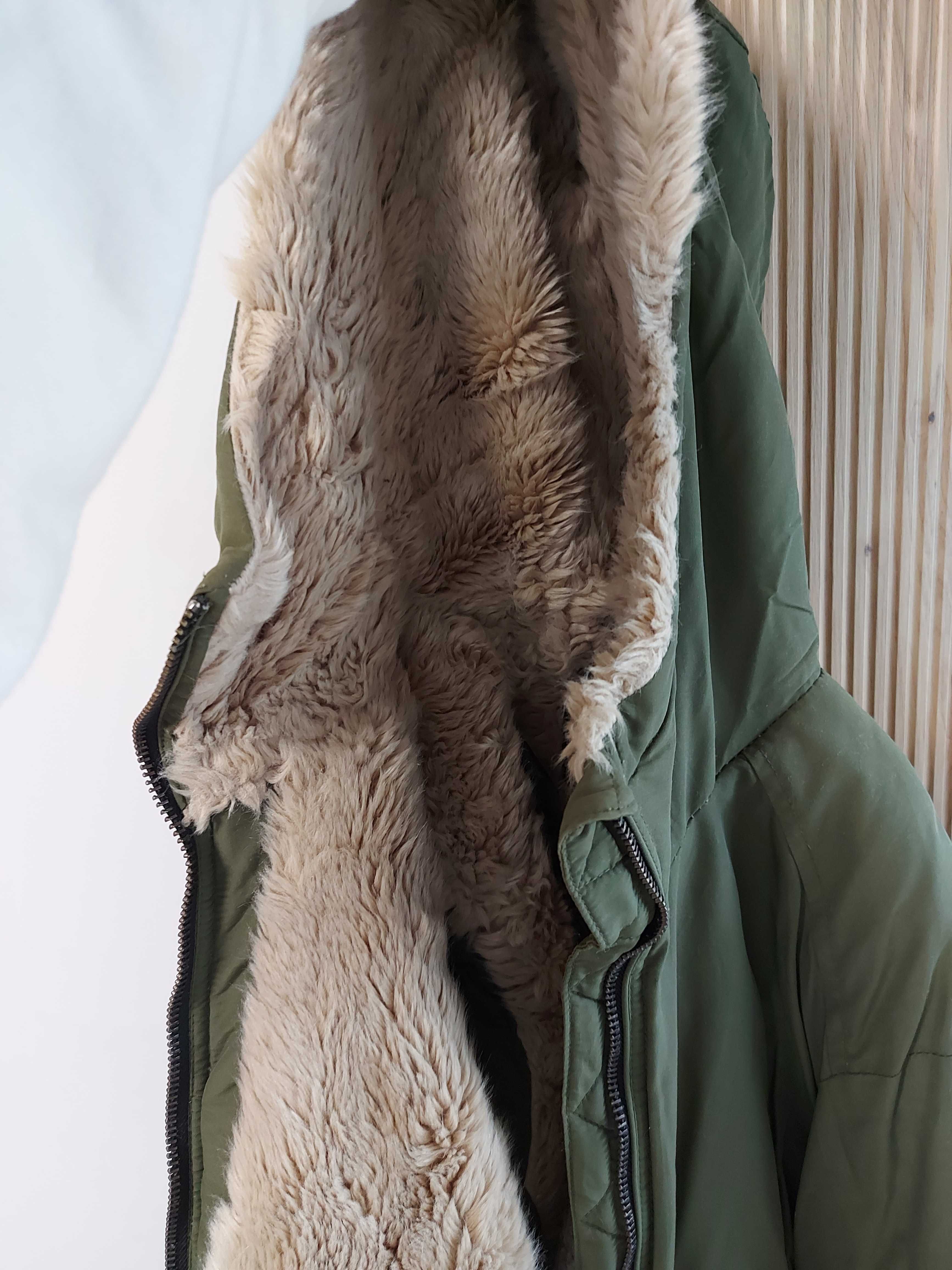 Топло зимно яке на Zara