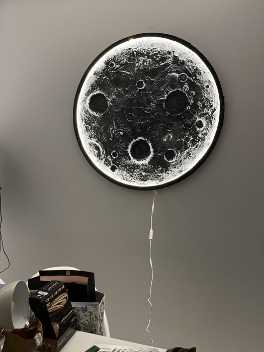 Lună cu led (decor )