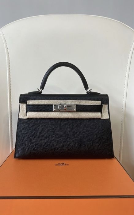 Hermes kelly 19 epsom чанта