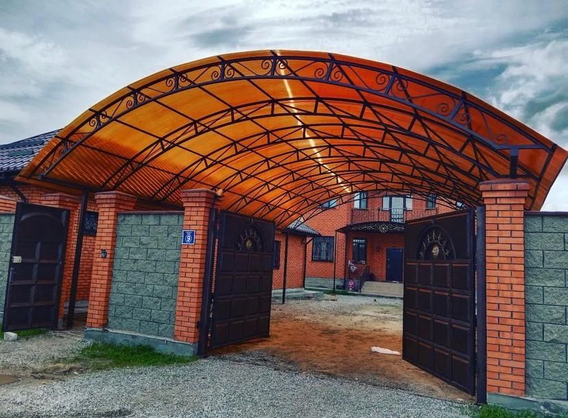 Навесы на заказ,Козерог,Перила,Ворота,Урна,Качелья,КАСПИ РАССРОЧКА