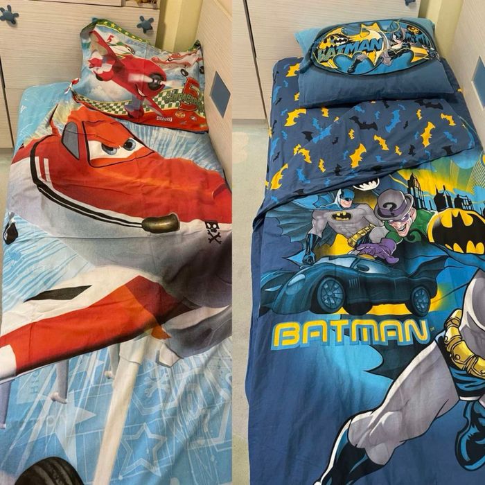 TAC Детски Спален Комплект - Батман и Самолети