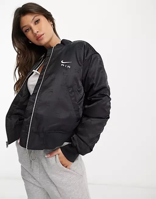 Nike Sportswear Air Bomber Яке Black! Оригинално XS, S и M