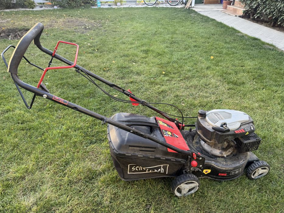 Masina de tuns iarba second hand marca Scheppach