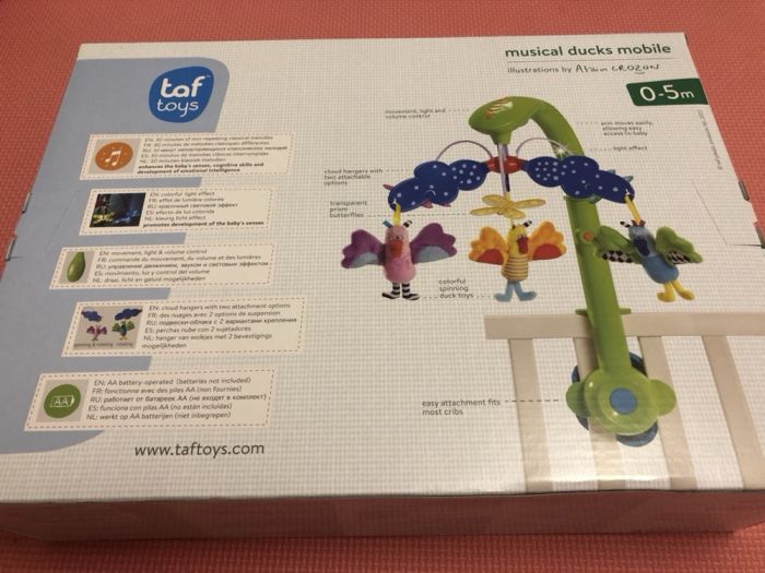 Musical ducks mobile - carusel de patut - marca Taf Toys