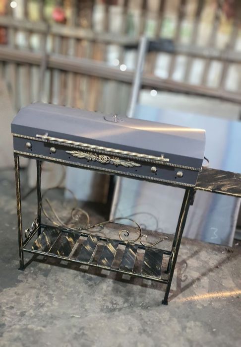 Магнал шашлычница барбекю гриль качественный художественная ковка