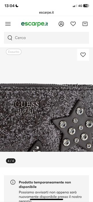 Чанта Guess Borsetta Fall In Love (GS) HWGS67 90720 Nero