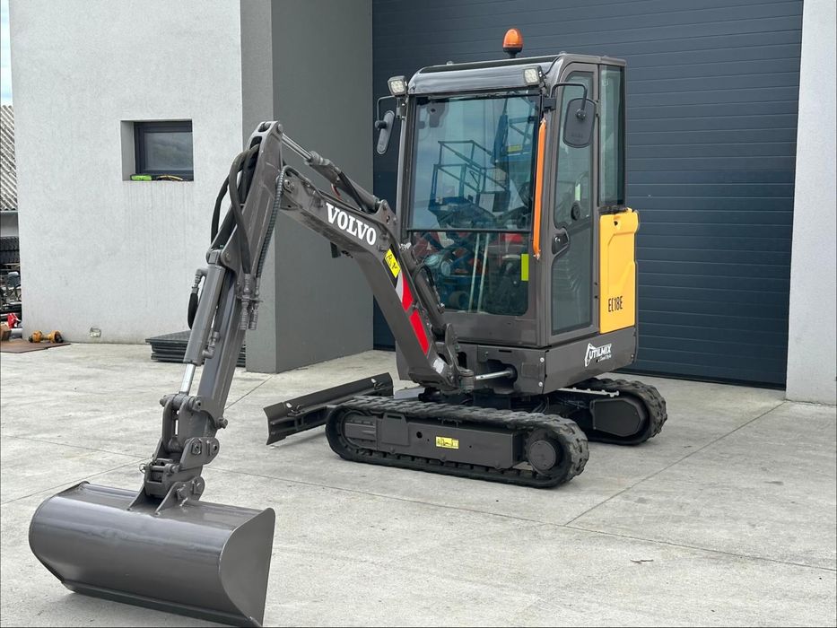 Mini-excavator Volvo EC18e – 1,8 tone an 2020