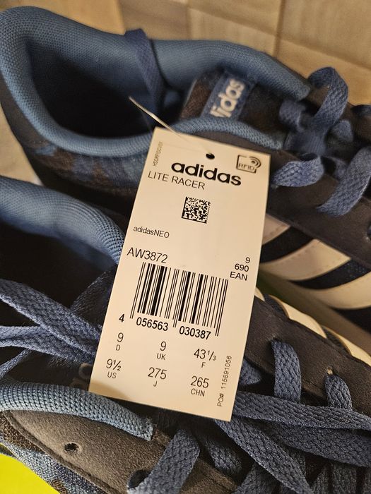 Кросовки Adidas Lite Racer. Р42. Новые оригинал.