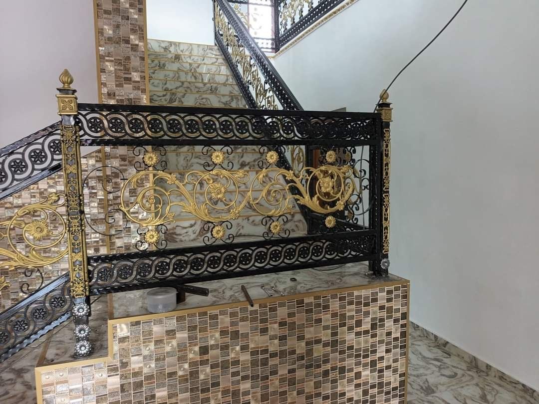 Balustrade din fier forjat