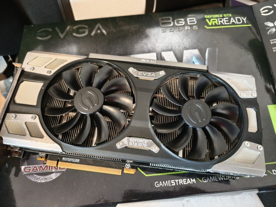 Видеокарта evga 1070