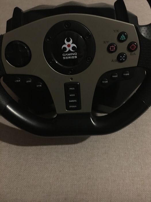 Volan+ pedale+ schimbator ca nou, inca in garantie