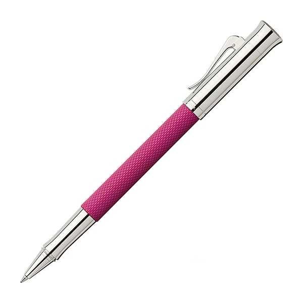 Graf von Faber-Castell Rollerball Pen Guilloche Electric Pink