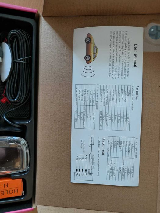 Senzori Parcare XtremeVision-  Display LCD - neutilizati