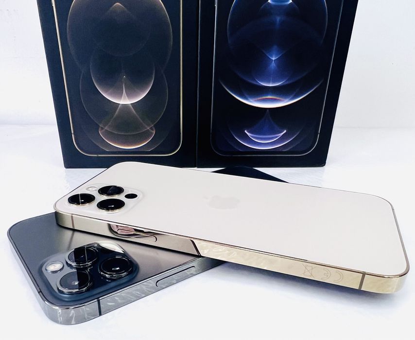 Apple iPhone 12 Pro 128GB Graphite / Gold Перфектен! Гаранция!