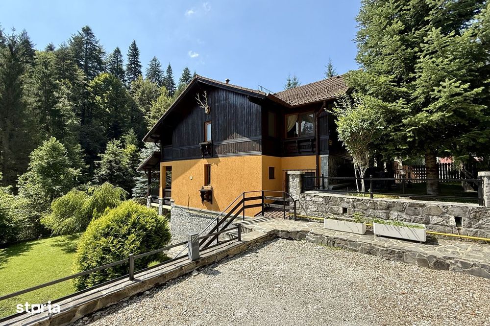 Vila de exceptie in Sinaia, mobilata, utilata, cu vedere superba