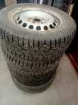 Set 4 roti skoda vw audi jante+anvelope iarna Nokian 195 65 15