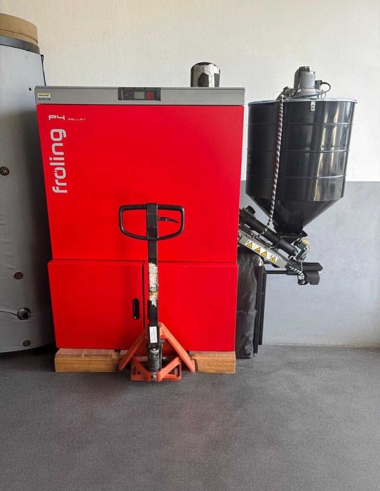 Centrala Froling peleți 100KW automata