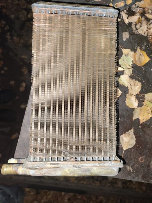 Медный радиатор печки ваз 2114