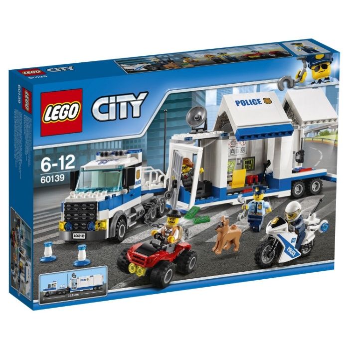 Конструктор LEGO City Police Мобильный командный центр 60139